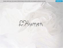 Tablet Screenshot of lhumen.ch